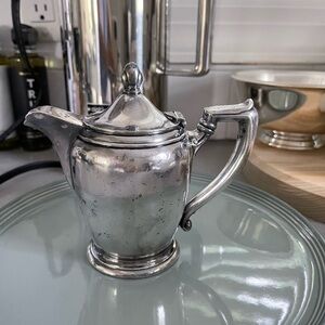 Rare find Hotel Silver Soldered Coffee/Tea Pot